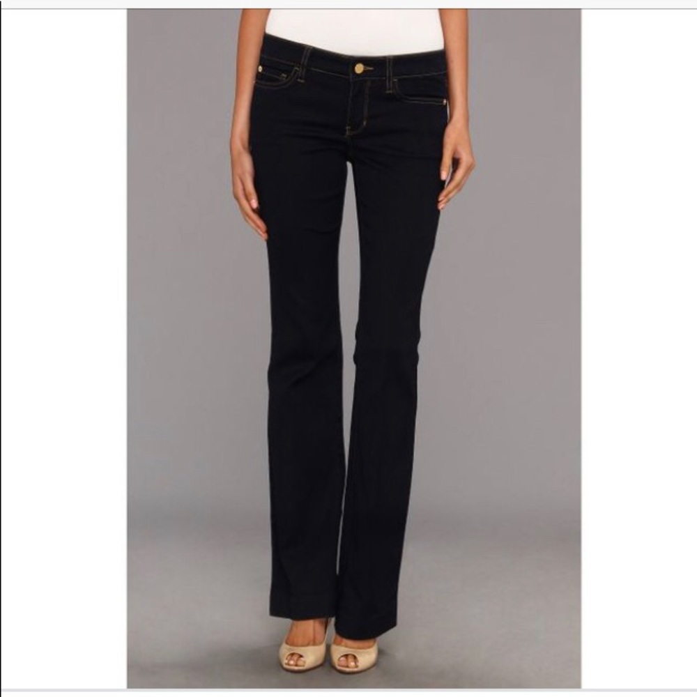 Michael Kors Dark Wash Bootcut Jeans